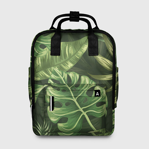 Женский рюкзак Доисторический лес / 3D-принт – фото 1