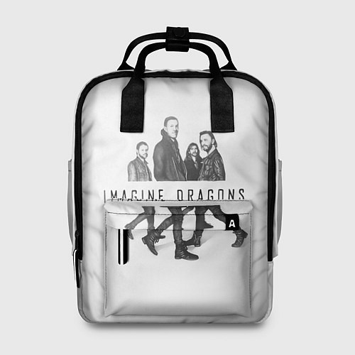Женский рюкзак Imagine Dragons: White / 3D-принт – фото 1