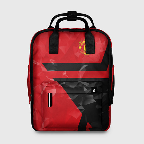 Женский рюкзак FCMU: Red & Black Star / 3D-принт – фото 1