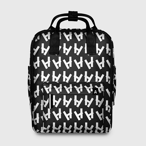 Женский рюкзак 21 Pilots: White Pattern / 3D-принт – фото 1