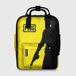 Рюкзак женский PUBG: Yellow Shadow, цвет: 3D-принт