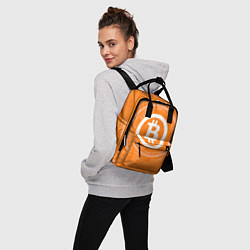 Рюкзак женский Bitcoin Tech, цвет: 3D-принт — фото 2