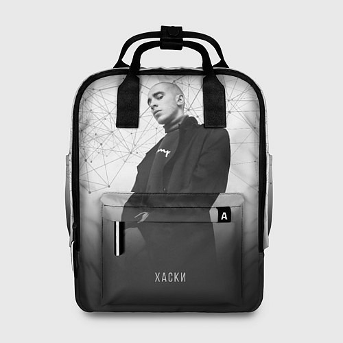 Женский рюкзак Хаски: Геометрия / 3D-принт – фото 1