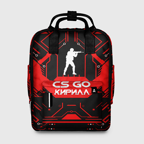 Женский рюкзак CS:GO - Кирилл / 3D-принт – фото 1