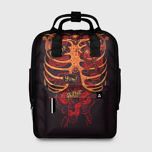 Женский рюкзак Человеческий скелет / 3D-принт – фото 1