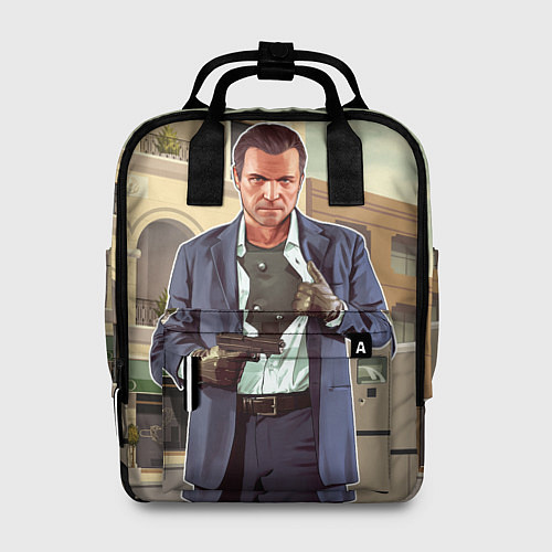 Женский рюкзак GTA V: Michael / 3D-принт – фото 1