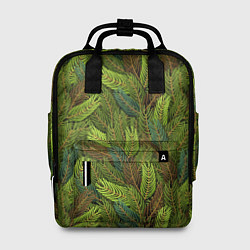 Рюкзак женский Ветви ели, цвет: 3D-принт