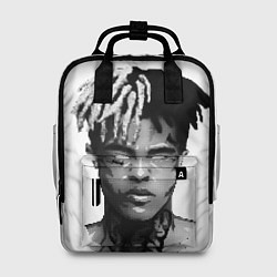 Рюкзак женский XXXTentacion: Pixel Art, цвет: 3D-принт