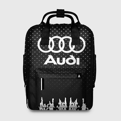 Женский рюкзак Audi: Black Side / 3D-принт – фото 1