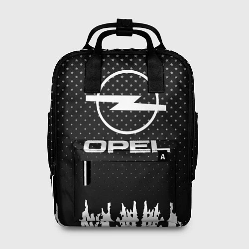 Женский рюкзак Opel: Black Side / 3D-принт – фото 1