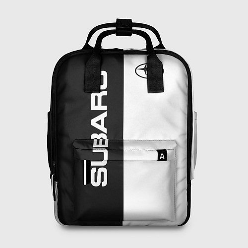 Женский рюкзак Subaru B&W / 3D-принт – фото 1