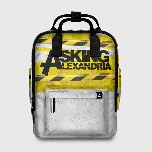 Женский рюкзак Asking Alexandria: Danger / 3D-принт – фото 1