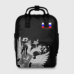 Рюкзак женский Russia: Black Collection, цвет: 3D-принт