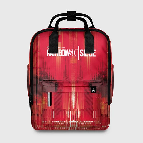Женский рюкзак R6S: Red Back / 3D-принт – фото 1