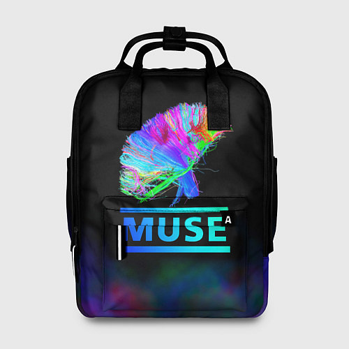 Женский рюкзак Muse: Neon Flower / 3D-принт – фото 1