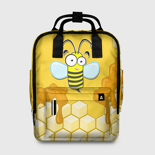 Женский рюкзак Веселая пчелка / 3D-принт – фото 1