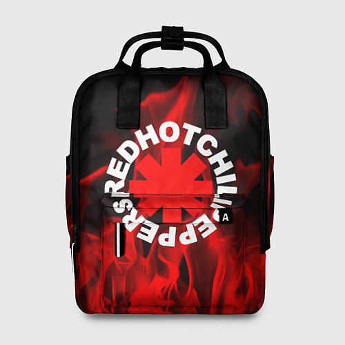 Женский рюкзак RHCP: Red Flame / 3D-принт – фото 1