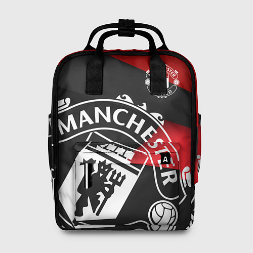 Женский рюкзак FC Man United: Exclusive / 3D-принт – фото 1