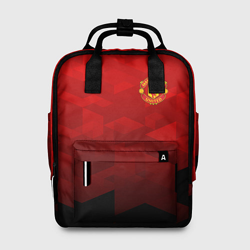 Женский рюкзак FC Man UTD: Red Poly / 3D-принт – фото 1