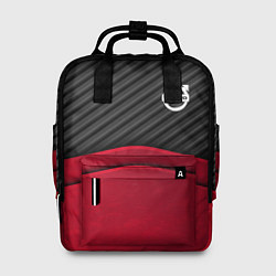 Рюкзак женский Volvo: Red Carbon, цвет: 3D-принт