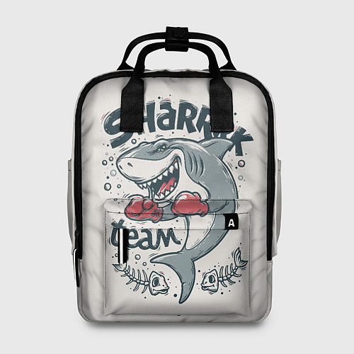 Женский рюкзак Shark Team / 3D-принт – фото 1