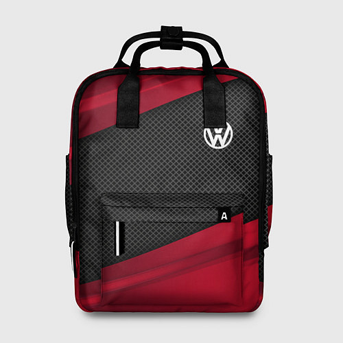 Женский рюкзак Volkswagen: Red Sport / 3D-принт – фото 1