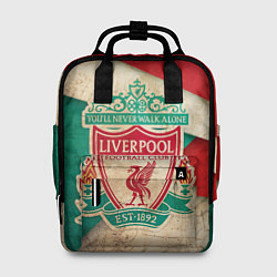 Рюкзак женский FC Liverpool: Old Style, цвет: 3D-принт