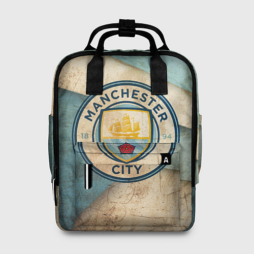 Женский рюкзак FC Man City: Old Style / 3D-принт – фото 1