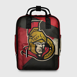 Рюкзак женский HC Ottawa Senators: Old Style, цвет: 3D-принт