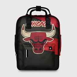 Рюкзак женский Chicago Bulls: Old Style, цвет: 3D-принт