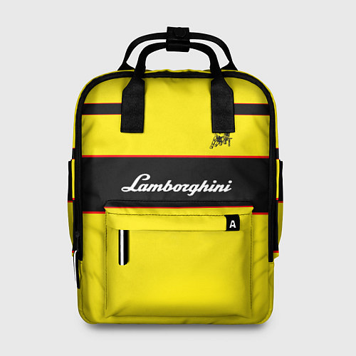Женский рюкзак Lamborghini Style / 3D-принт – фото 1