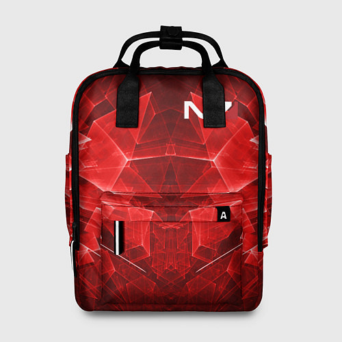Женский рюкзак Mass Effect: Red Armor N7 / 3D-принт – фото 1