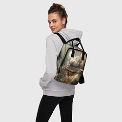 Рюкзак женский Могучий Кратос, цвет: 3D-принт — фото 2