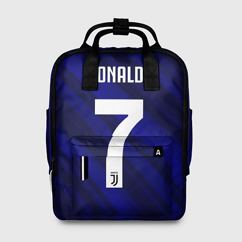 Женский рюкзак Ronaldo 7: Blue Sport / 3D-принт – фото 1