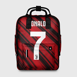 Рюкзак женский Ronaldo 7: Red Sport, цвет: 3D-принт