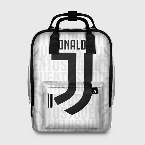 Женский рюкзак Ronaldo 7: White Sport / 3D-принт – фото 1