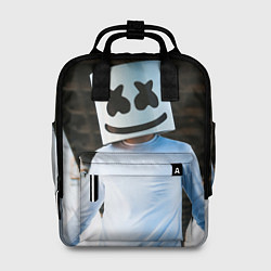 Рюкзак женский Marshmallow Electronic, цвет: 3D-принт