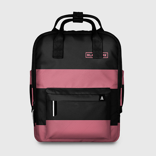 Женский рюкзак Black Pink: Logo / 3D-принт – фото 1