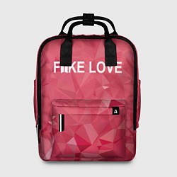Рюкзак женский BTS: Fake Love, цвет: 3D-принт