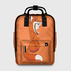 Рюкзак женский Барышня Лиса, цвет: 3D-принт