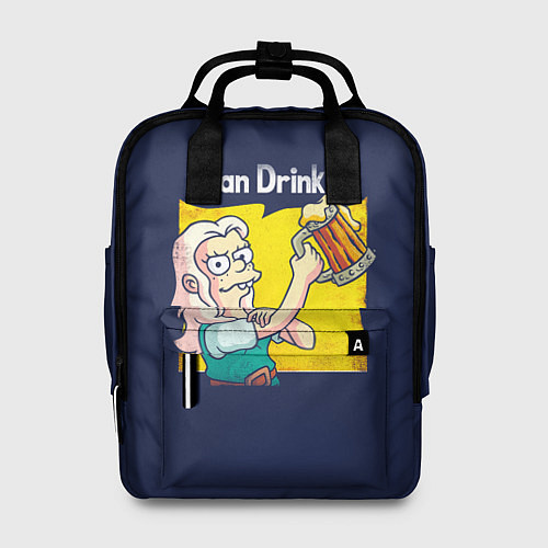 Женский рюкзак I Can Drink It! / 3D-принт – фото 1