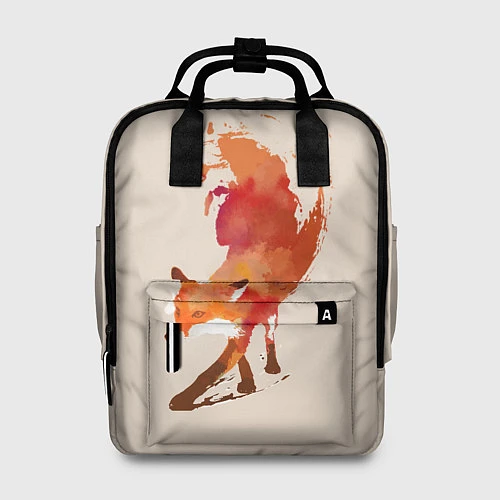 Женский рюкзак Paint Fox / 3D-принт – фото 1