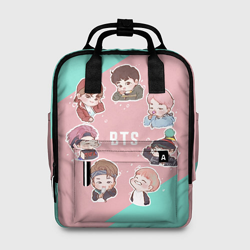 Женский рюкзак BTS Boys / 3D-принт – фото 1