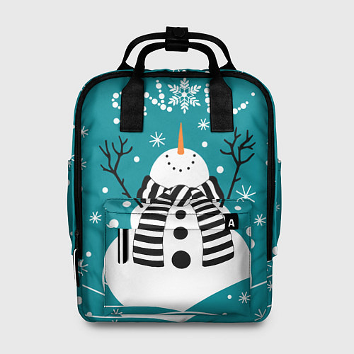 Женский рюкзак Let's it Snow / 3D-принт – фото 1