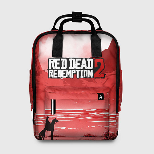 Женский рюкзак RDR 2: Red Sun / 3D-принт – фото 1