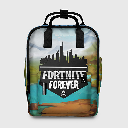 Женский рюкзак Fortnite Forever / 3D-принт – фото 1