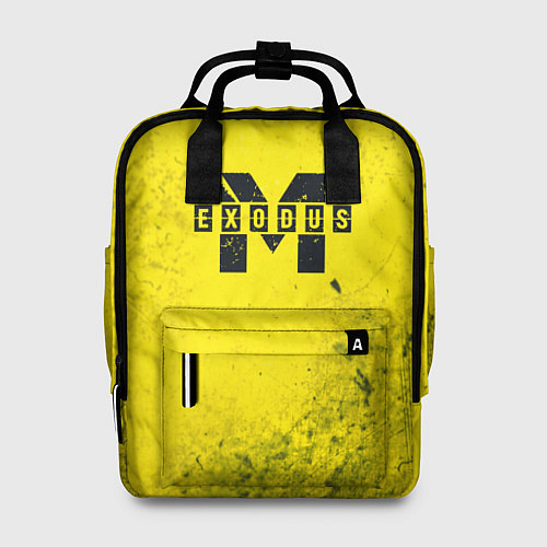Женский рюкзак Metro Exodus: Yellow Grunge / 3D-принт – фото 1