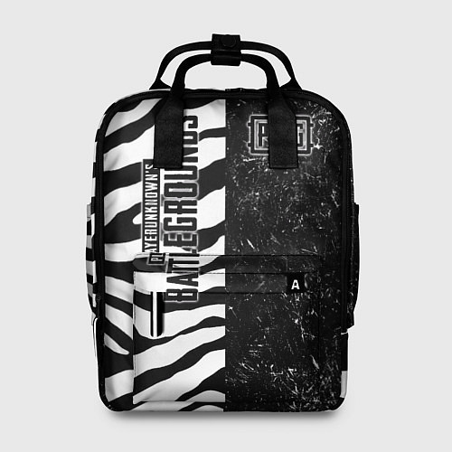 Женский рюкзак PUBG: Zebras Lifestyle / 3D-принт – фото 1