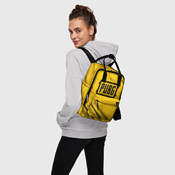 Рюкзак женский PUBG: Yellow Trace, цвет: 3D-принт — фото 2