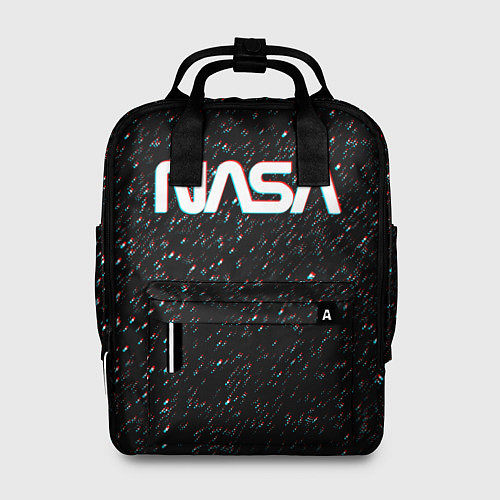 Женский рюкзак NASA: Space Glitch / 3D-принт – фото 1